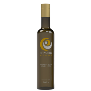 E.n.Olivenöl Romero Verde. Ernte November 2021 - 500 ml Glasflasche