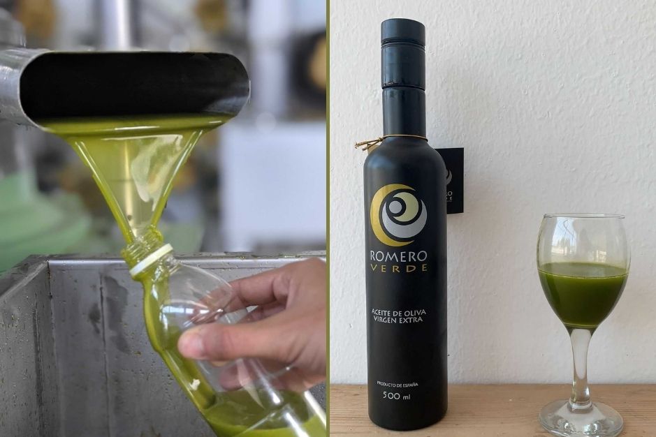aceite romero verde nueva cosecha 2021 2022 aceite de oliva verde premium primera cosecha jaen