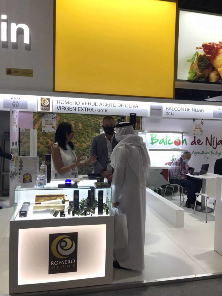 Orgánic and Natural EXPO de Dubái 2021 Aceite Romero Verde aove premium oil olive virgin extra aceite de oliva virgen extra