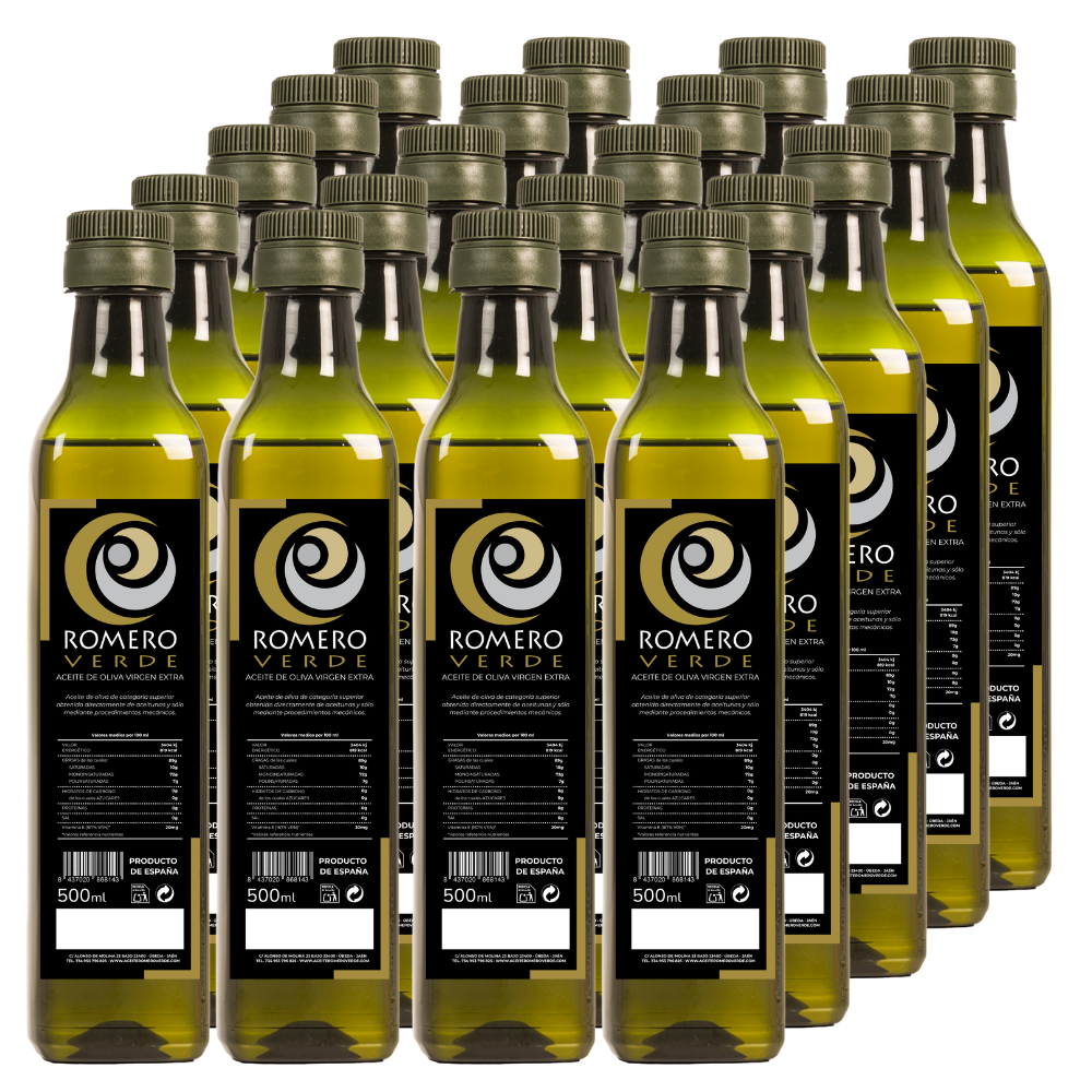 Pack 20 botellas 0,5L AOVE 100% 25/26