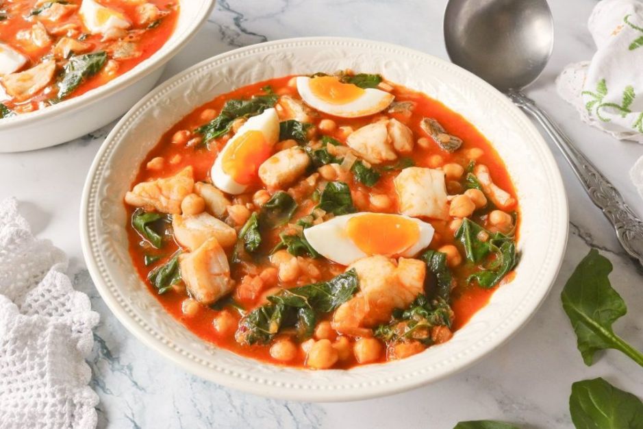Receta Potaje de vigilia con AOVE Romero Verde Semana Santa tradicion