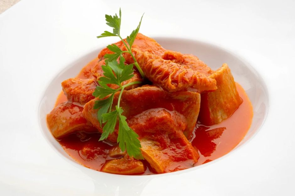 Callos a la vizcaína receta tradicional paso a paso AOVE Romero Verde tienda online comprar aceite de oliva virgen extra