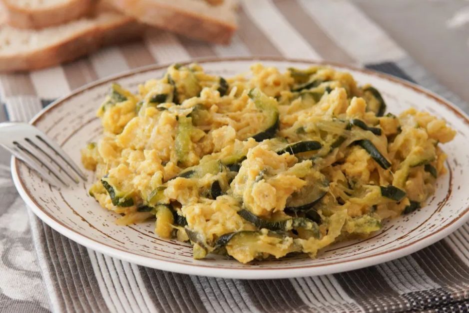 Receta Zarangollo murciano con AOVE Romero Verde paso a paso aceite de oliva virgen extra premium cosecha temprana picual